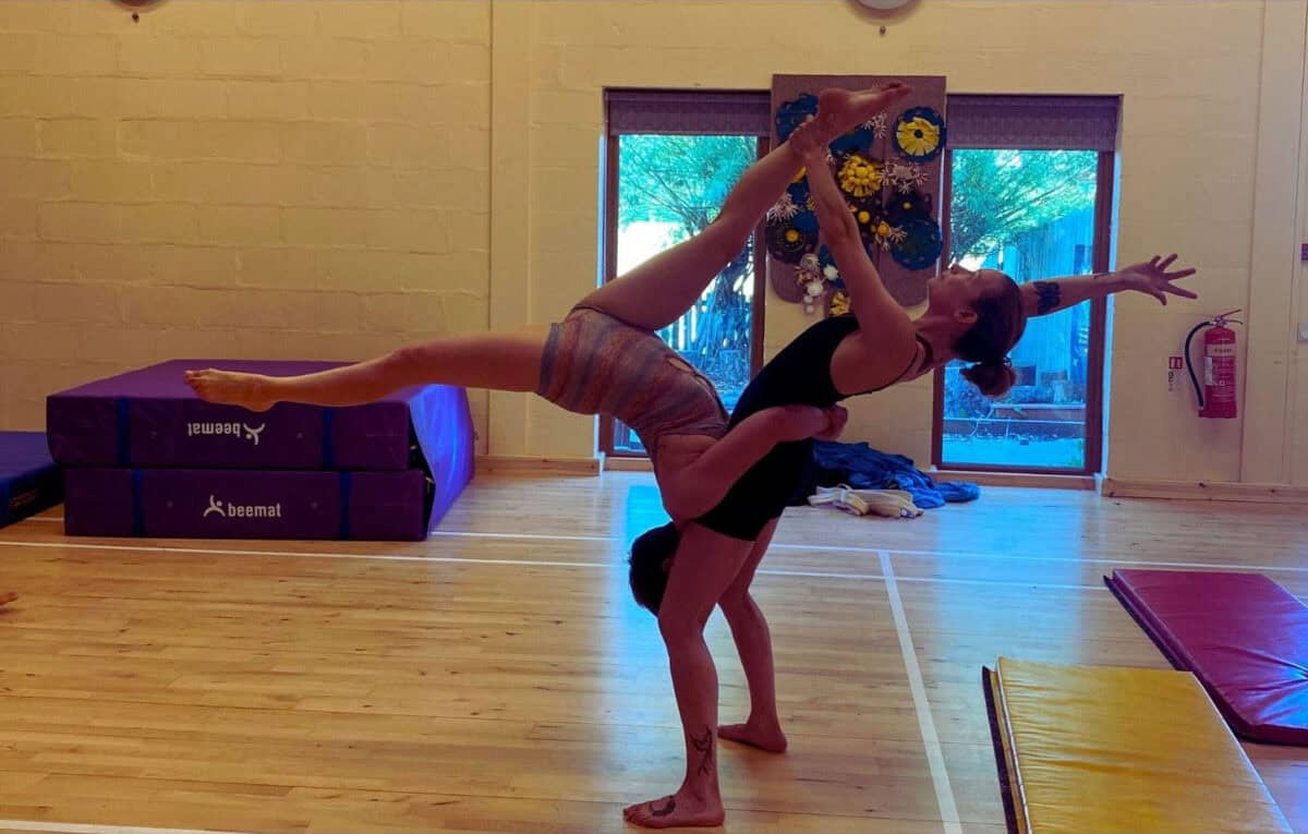 Moray Flying Circus - acrobatics class